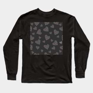 Heart Pattern Long Sleeve T-Shirt